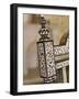 Ebony Wood and Ivory Inlay Detail on One of the Pair of Throne Chairs, Sirohi Palace, Sirohi, India-John Henry Claude Wilson-Framed Photographic Print