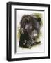 Ebony-Barbara Keith-Framed Giclee Print