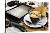 Ebook Breakfast-Graphicstockphoto-Stretched Canvas