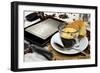 Ebook Breakfast-Graphicstockphoto-Framed Photographic Print
