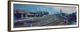 Ebury Bridge, 1998 Victoria Station-Lee Campbell-Framed Giclee Print