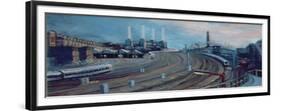 Ebury Bridge, 1998 Victoria Station-Lee Campbell-Framed Giclee Print