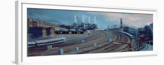 Ebury Bridge, 1998 Victoria Station-Lee Campbell-Framed Giclee Print