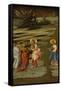 Ecce Agnus Dei, 1455-1460-Giovanni di Paolo-Framed Stretched Canvas