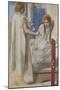 Ecce Ancilla Domini! (The Annunciation)-Dante Gabriel Rossetti-Mounted Giclee Print