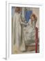 Ecce Ancilla Domini! (The Annunciation)-Dante Gabriel Rossetti-Framed Giclee Print