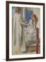 Ecce Ancilla Domini! (The Annunciation)-Dante Gabriel Rossetti-Framed Giclee Print