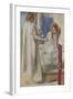 Ecce Ancilla Domini! (The Annunciation)-Dante Gabriel Rossetti-Framed Giclee Print