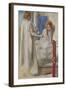 Ecce Ancilla Domini! (The Annunciation)-Dante Gabriel Rossetti-Framed Giclee Print