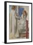 Ecce Ancilla Domini! (The Annunciation)-Dante Gabriel Rossetti-Framed Giclee Print