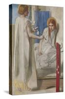 Ecce Ancilla Domini! (The Annunciation)-Dante Gabriel Rossetti-Stretched Canvas