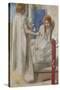Ecce Ancilla Domini! (The Annunciation)-Dante Gabriel Rossetti-Stretched Canvas