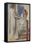 Ecce Ancilla Domini! (The Annunciation)-Dante Gabriel Rossetti-Framed Stretched Canvas