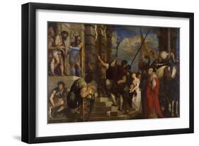 Ecce Homo, 1543-Titian (Tiziano Vecelli)-Framed Giclee Print