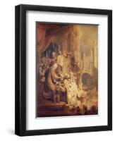 Ecce Homo, 1634-Rembrandt van Rijn-Framed Giclee Print