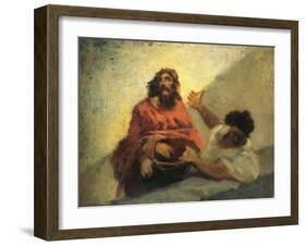 Ecce Homo, 1878-1879-Gaetano Previati-Framed Giclee Print