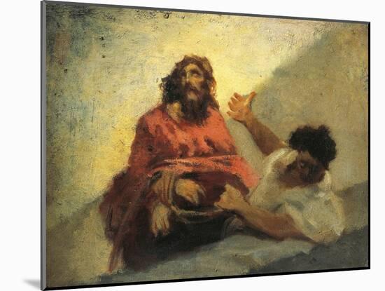 Ecce Homo, 1878-1879-Gaetano Previati-Mounted Giclee Print