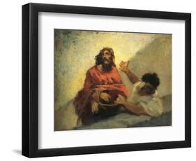 Ecce Homo, 1878-1879-Gaetano Previati-Framed Giclee Print