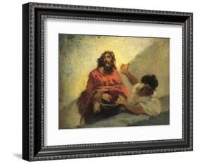 Ecce Homo, 1878-1879-Gaetano Previati-Framed Giclee Print