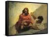 Ecce Homo, 1878-1879-Gaetano Previati-Framed Stretched Canvas