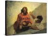 Ecce Homo, 1878-1879-Gaetano Previati-Stretched Canvas