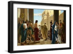 Ecce Homo, after painting by Antonio Ciseri -Bible-Antonio Ciseri-Framed Giclee Print