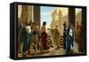 Ecce Homo, after painting by Antonio Ciseri -Bible-Antonio Ciseri-Framed Stretched Canvas