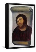 Ecce Homo Botched Restoration-null-Framed Stretched Canvas