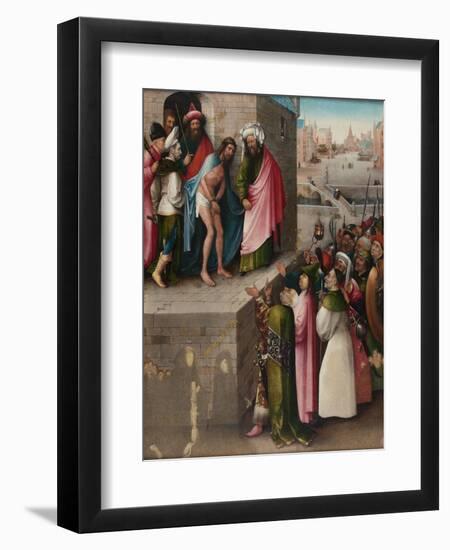 Ecce Homo, Circa 1500-Hieronymus Bosch-Framed Premium Giclee Print