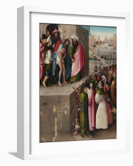 Ecce Homo, Circa 1500-Hieronymus Bosch-Framed Giclee Print