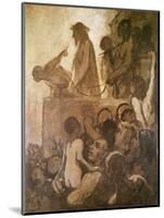 Ecce Homo, circa 1848-52-Honore Daumier-Mounted Giclee Print