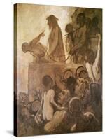 Ecce Homo, circa 1848-52-Honore Daumier-Stretched Canvas