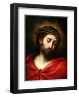 Ecce Homo, or Suffering Christ, 1660-70-Bartolome Esteban Murillo-Framed Giclee Print