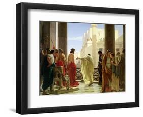 Ecce Homo-Antonio Ciseri-Framed Premium Giclee Print