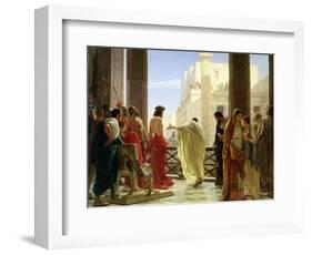 Ecce Homo-Antonio Ciseri-Framed Premium Giclee Print