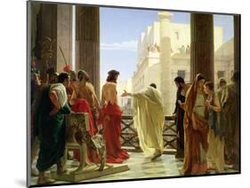 Ecce Homo-Antonio Ciseri-Mounted Premium Giclee Print