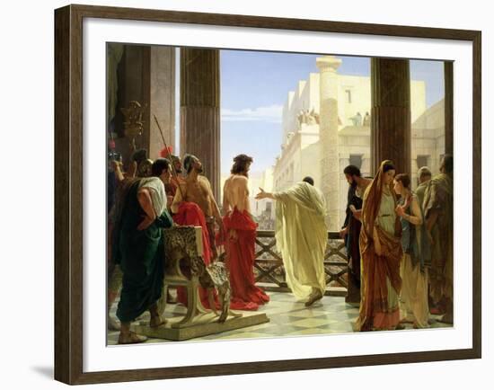 Ecce Homo-Antonio Ciseri-Framed Giclee Print