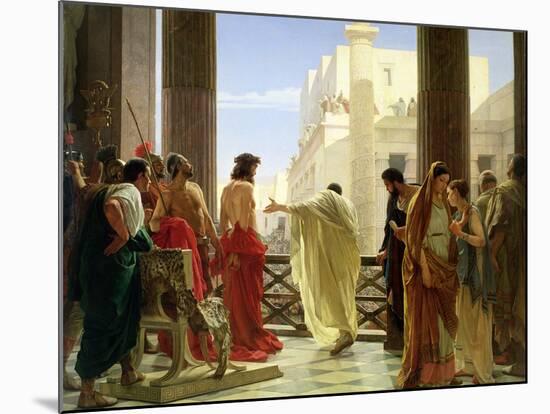 Ecce Homo-Antonio Ciseri-Mounted Giclee Print