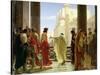 Ecce Homo-Antonio Ciseri-Stretched Canvas