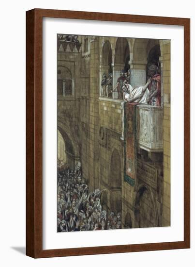 Ecce Homo!-James Tissot-Framed Giclee Print