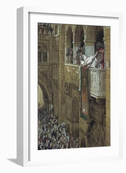 Ecce Homo!-James Tissot-Framed Giclee Print