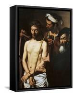 Ecce Homo-Caravaggio-Framed Stretched Canvas