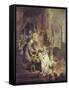 Ecce Homo-Rembrandt van Rijn-Framed Stretched Canvas