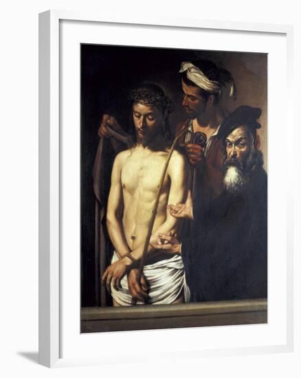 Ecce Homo-Caravaggio-Framed Art Print