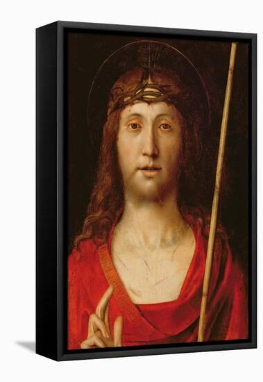 Ecce Homo-Andrea Solario-Framed Stretched Canvas