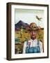 Eccentric Farmer 1-Leah Saulnier-Framed Giclee Print