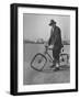 Eccentric Square-Wheeled Bicycle-Wallace Kirkland-Framed Photographic Print