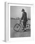 Eccentric Square-Wheeled Bicycle-Wallace Kirkland-Framed Photographic Print