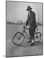 Eccentric Square-Wheeled Bicycle-Wallace Kirkland-Mounted Photographic Print