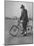 Eccentric Square-Wheeled Bicycle-Wallace Kirkland-Mounted Photographic Print